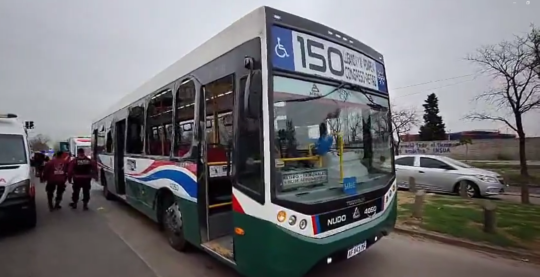 As Qued El Colectivo Tras El Brutal Choque Con Un Cami N En Villa