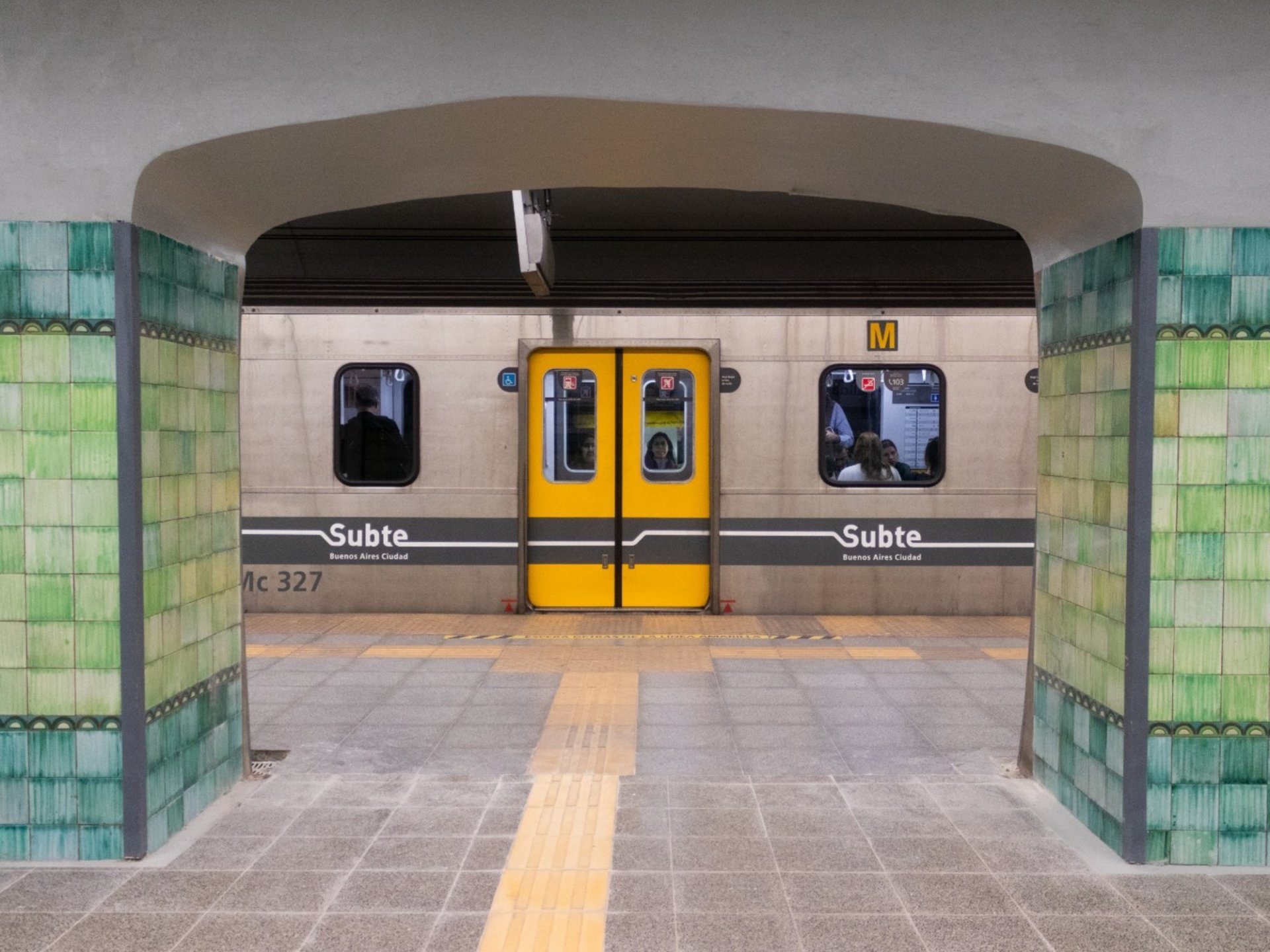 Clausuran una estación del subte D por trabajos de remodelación