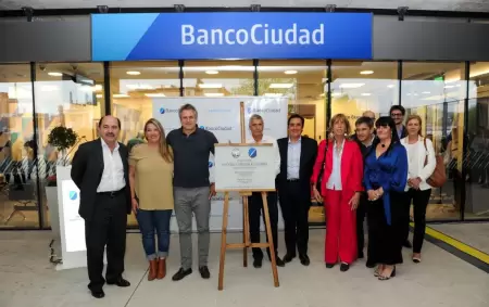 Inauguracin sucursal Piedrabuena