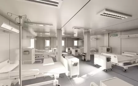 Hospital modular. Interior A