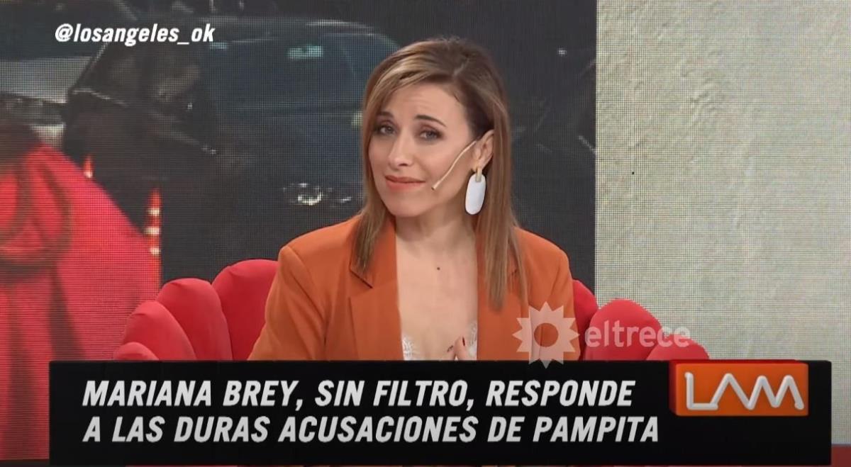 Al borde del llanto, Mariana Brey dijo que va a denunciar a Pampita por  extorsión: 