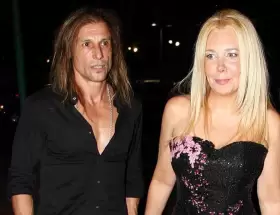 Claudio Caniggia y Mariana Nannis
