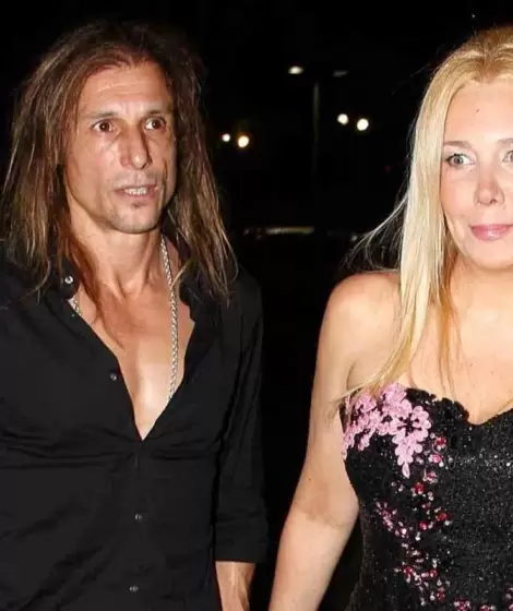 Claudio Caniggia y Mariana Nannis