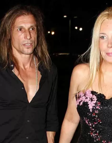 Claudio Caniggia y Mariana Nannis