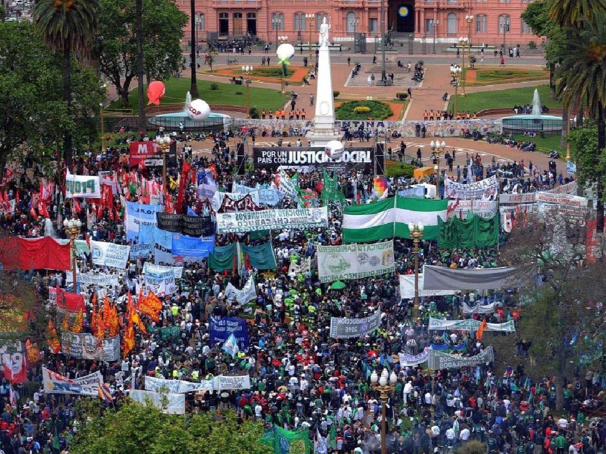 La CGT marcha por el Día de la Lealtad y hay varios cortes: los puntos ...