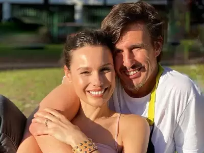 Pampita y Garca Moritn