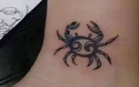 tatuaje cangrejo