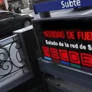 Paro en el subte: la empresa realiz una maniobra para suspender a un delegado y los trabajadores se plantaron