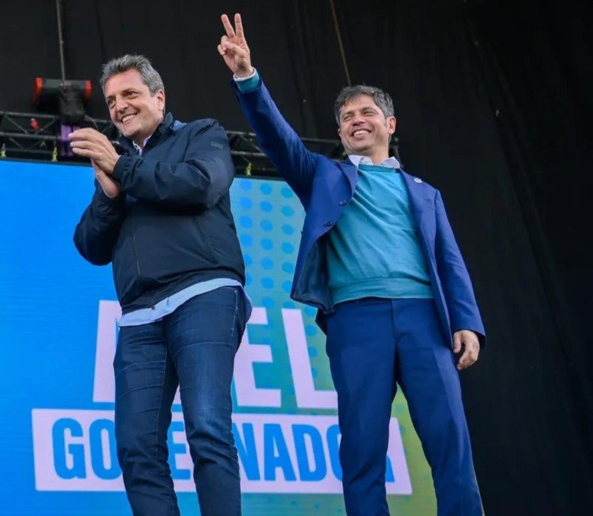 Massa y Kicillof encabezaron el cierre de campaña de Unión por la ...