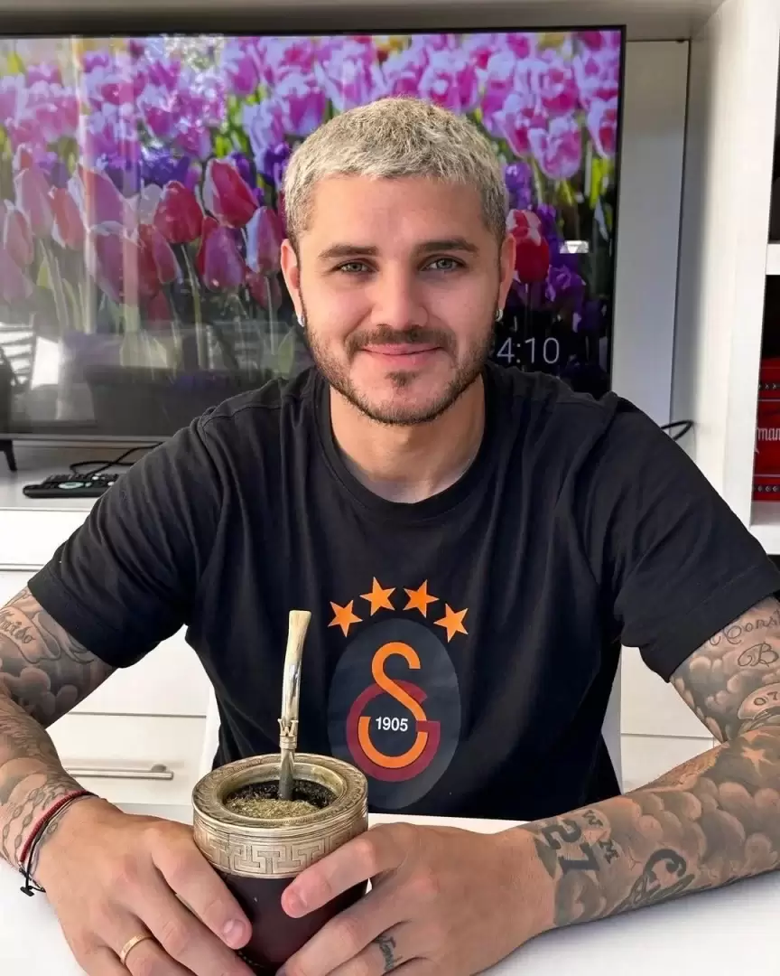 La foto de Mauro Icardi con la que Wanda Nara celebr su nuevo aniversario.