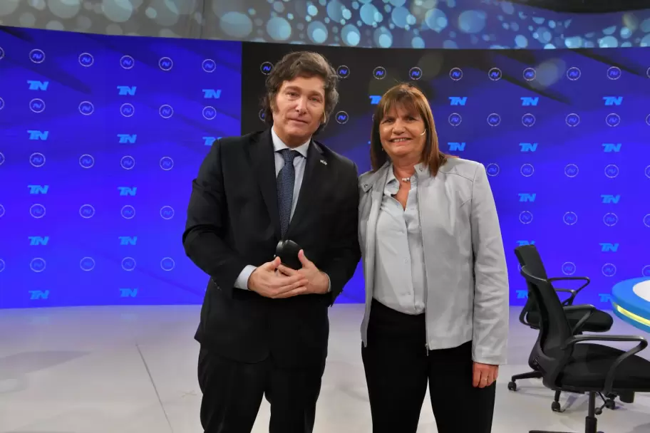 Javier Milei y Patricia Bullrich