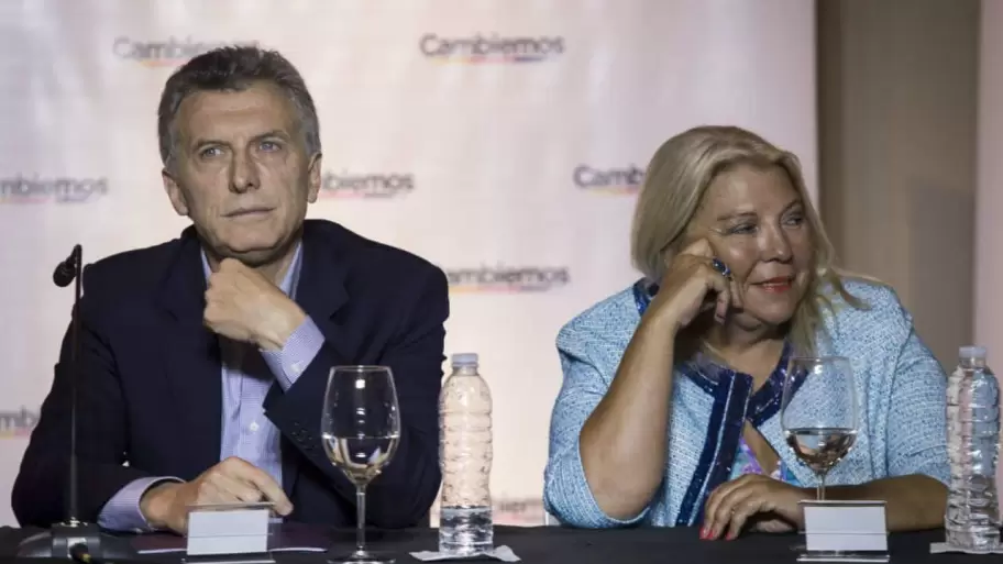 Mauricio Macri y Elisa Carri