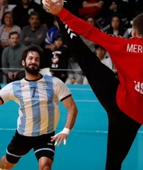 Seleccin Argentina de handball contra Estados Unidos