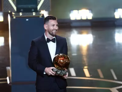 Lionel Messi baln de oro