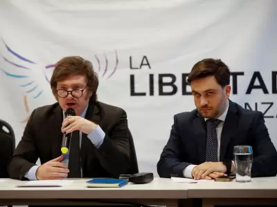 Javier Milei y Ramiro Marra, quien protagoniz la pelea virtual con Juan Grabois.