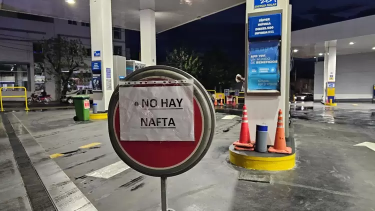 No hay nafta