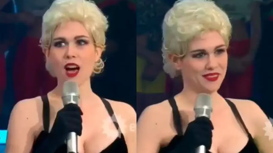Lilia Lemoine performateando a Madonna