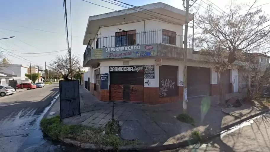 El lugar donde ocurri el crimen.