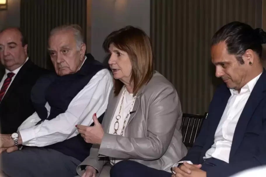 Patricia Bullrich en "el primer acto pblico para presentar la libertad y el cambio".