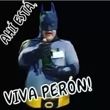 Convención de Batmans: "Ahí está, viva Perón carajo"