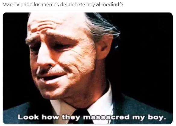 Los memes que dej el debate presidencial entre Sergio Massa y Javier Milei.