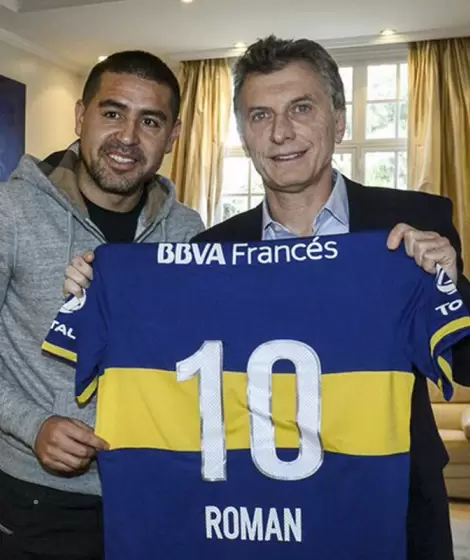 Riquelme y Macri sern adversarios