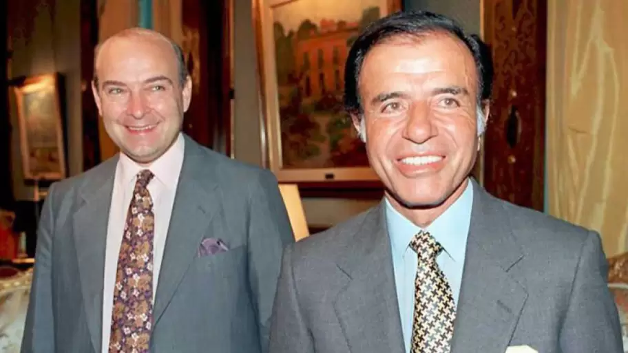 Cavallo y Menem en los 90