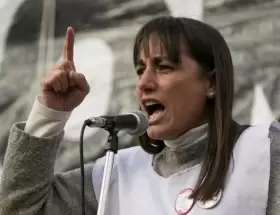 Romina del Plá es directora y activista gremial de SUTEBA.