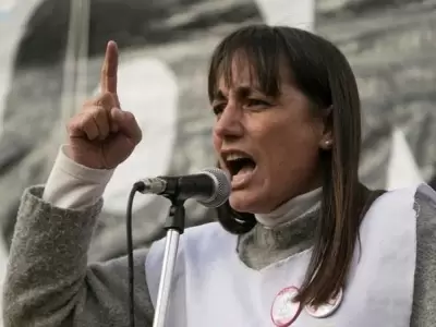 Romina del Pl es directora y activista gremial de SUTEBA.