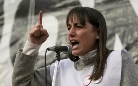 Romina del Plá es directora y activista gremial de SUTEBA.