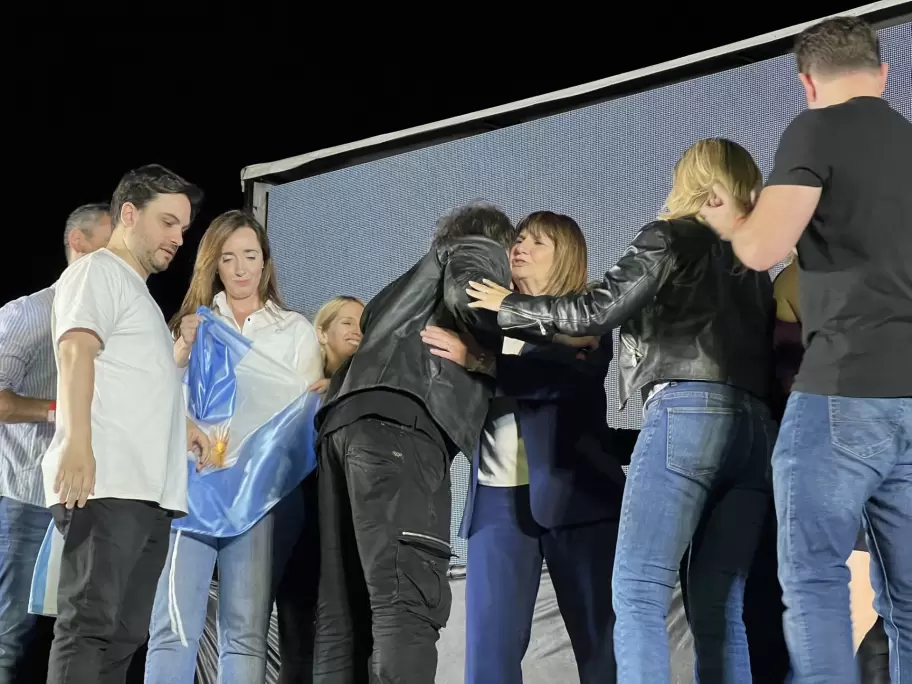 Acto de cierre de campaa de Javier Milei en Crdoba