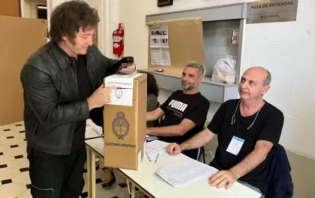 Voto Javier Milei