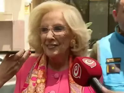 Mirtha Legrand votando