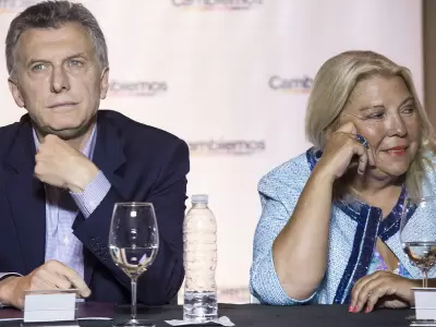 Macri y Carri separados polticamente