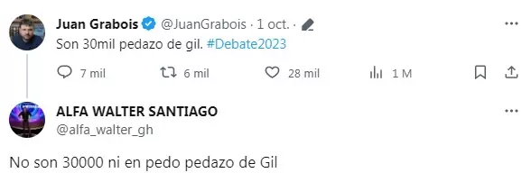 La respuesta negacionista de Alfa de Gran Hermano a Juan Grabois.