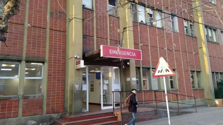 La entrada de emergencias del Hospital Interzonal Especializado Materno Infantil (HEMI) de Mar del Plata.