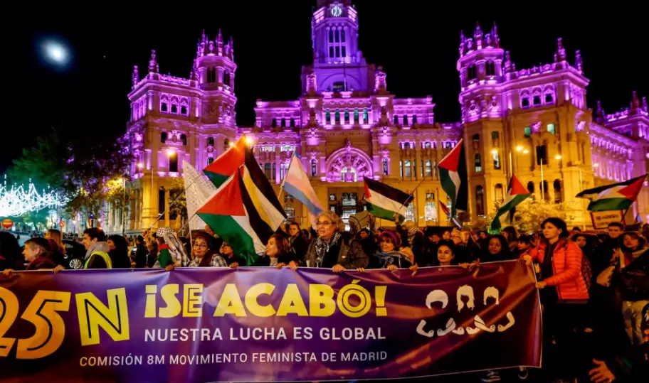 Marcha contra la violencia machista