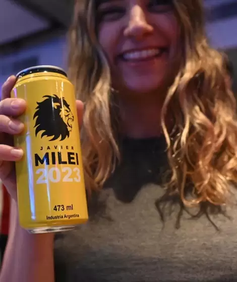 La bebida favorita de Milei