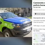 Ideal para Macri: un usuario de Facebook puso a la venta un patrullero de la Polica Bonaerense