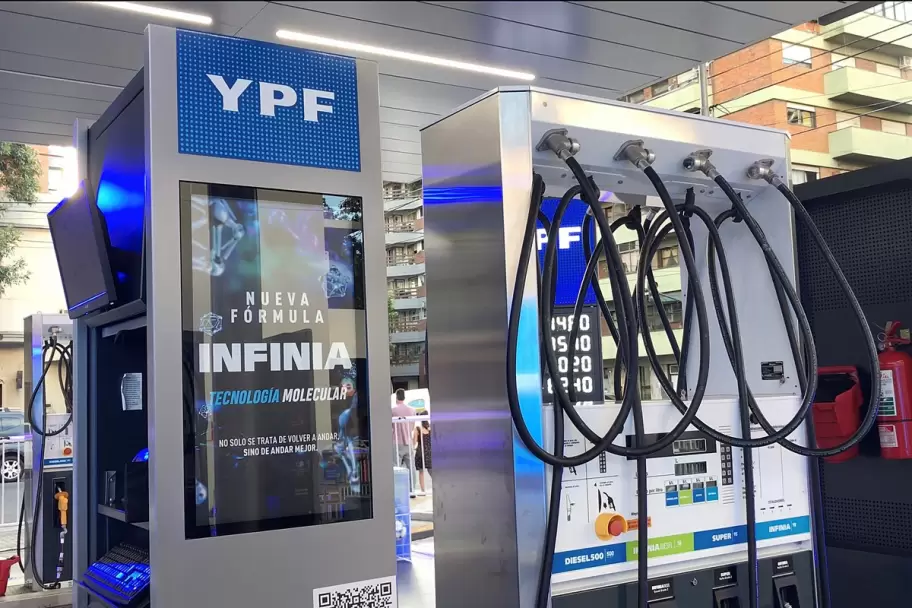 Desabastecimiento de combustibles YPF
