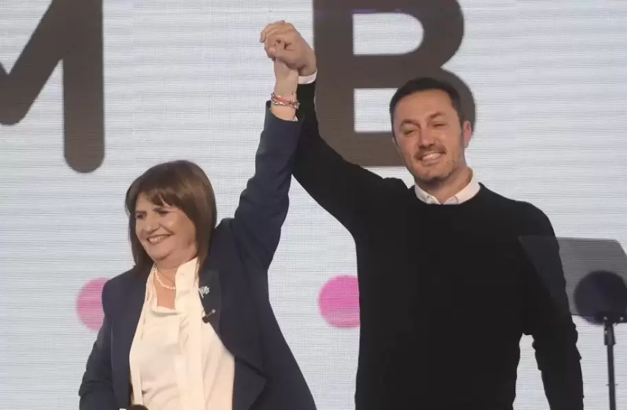 Patricia Bullrich y Luis Petri.