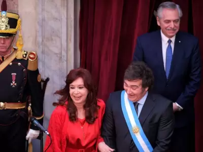 Javier Milei Cristina Fernández de Kirchner jura Congreso