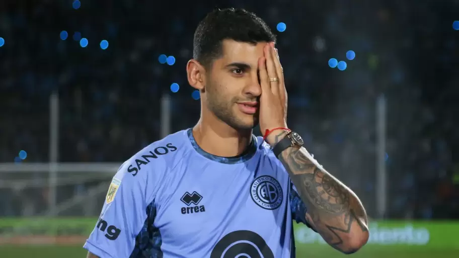 Cuti Romero jugador de Belgrano de Crdoba.