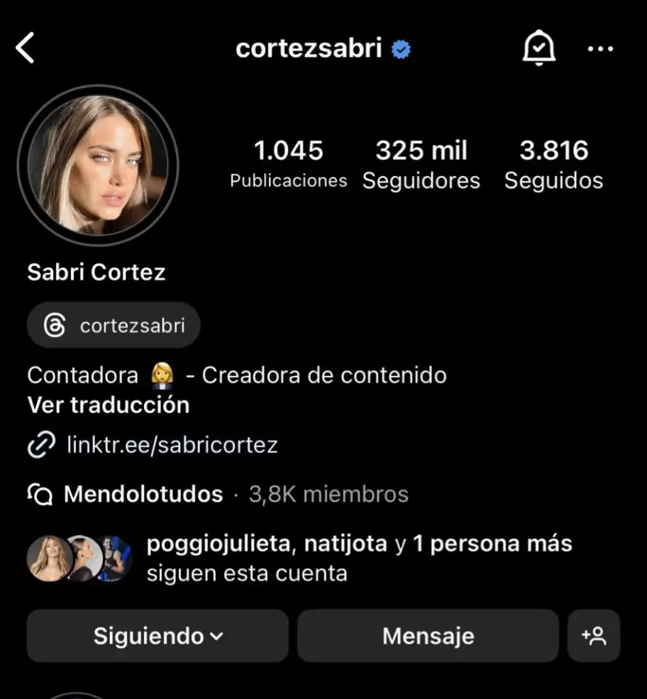 Seguidores de Sabrina Cortez en el momento de la discusin contra Furia.