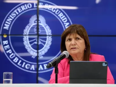 Bullrich revel que el sistema de denuncias "se colaps" y advirti: "Hoy se termina la extorsin"