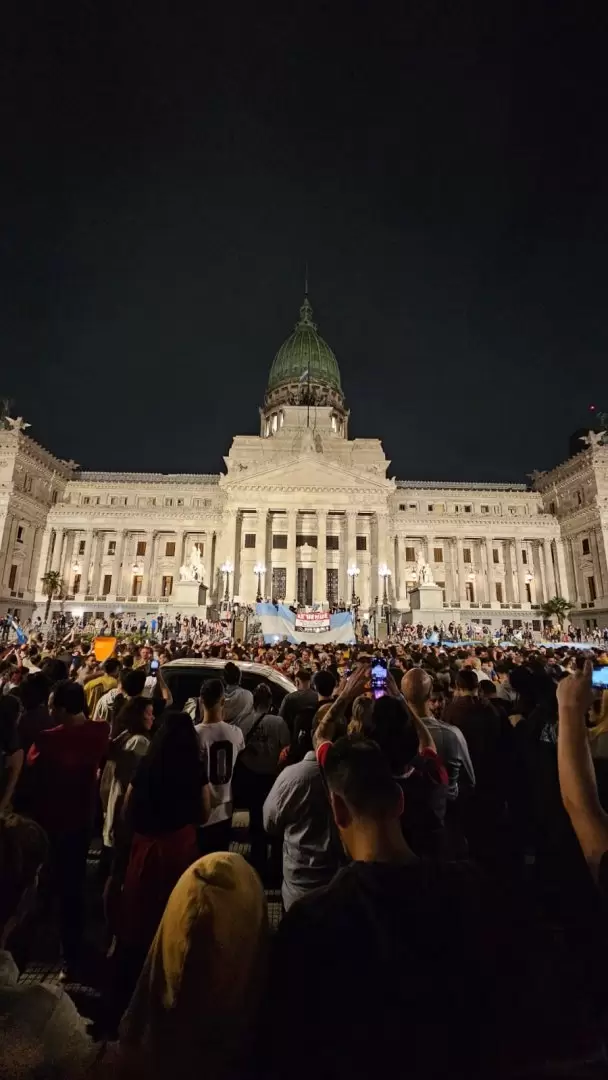 Las protestas en Congreso