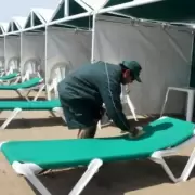 Chau a la tradicin en Mardel? Cunto cuesta alquilar una carpa en Punta Mogotes