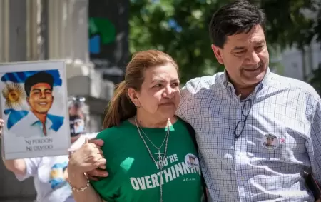 Los padres de Fernando lamentaron la muerte de Toms Tello.