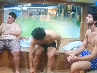 Son o se hacen? el grosero complot entre Manzana, Martn Ku y Nicols en el sauna