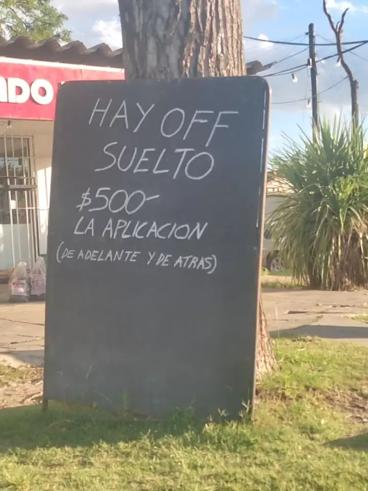 "Hay Off suelto": el nuevo negocio en la localidad de Azul.